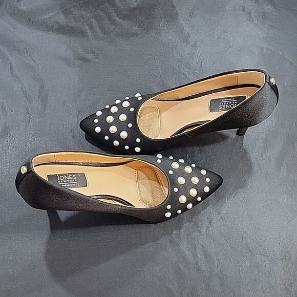 JONES NEW YORK BEYON POINTED TOE  SATIN WOMEN'S PUMP - Picture 12 of 16